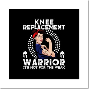 Knee Replacet Warrior Posters and Art